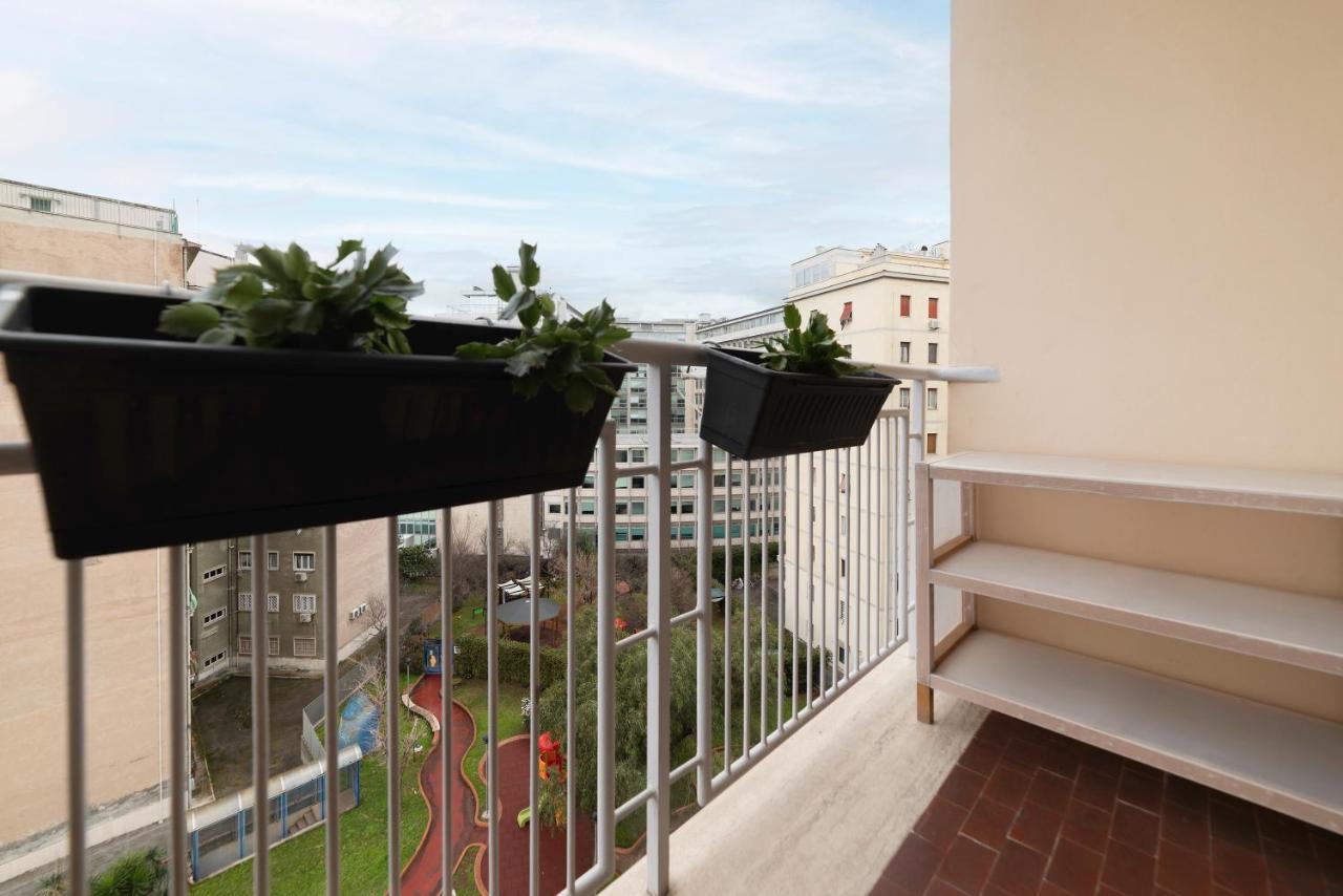 Sunny Apartment Piramide Rome Bagian luar foto